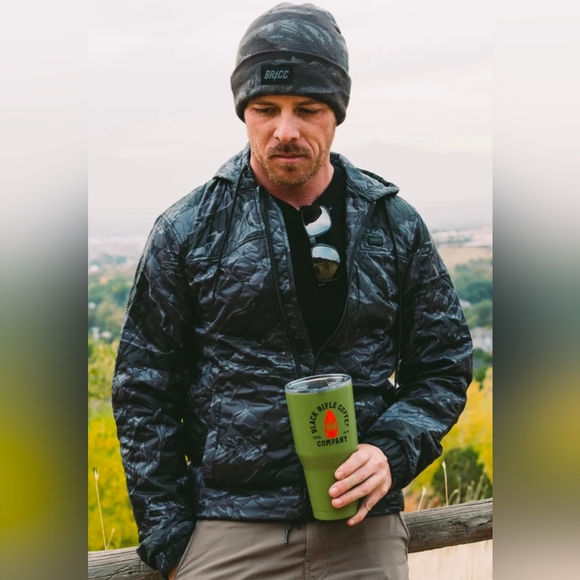 Black Rifle Coffee Company BRCC Grenade Woobie Hoodie Size 3XL in Gray Camo - Picture 2 of 13